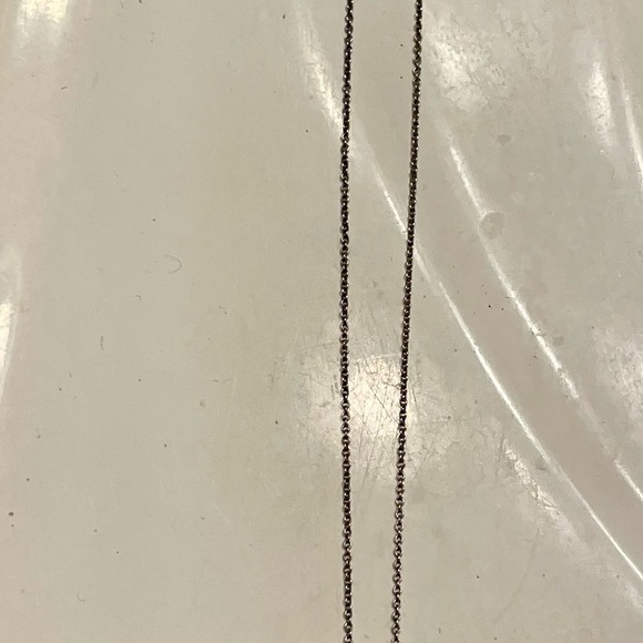 Tiffany Heart Lock Filigree Necklace with key - Picture 5 of 5